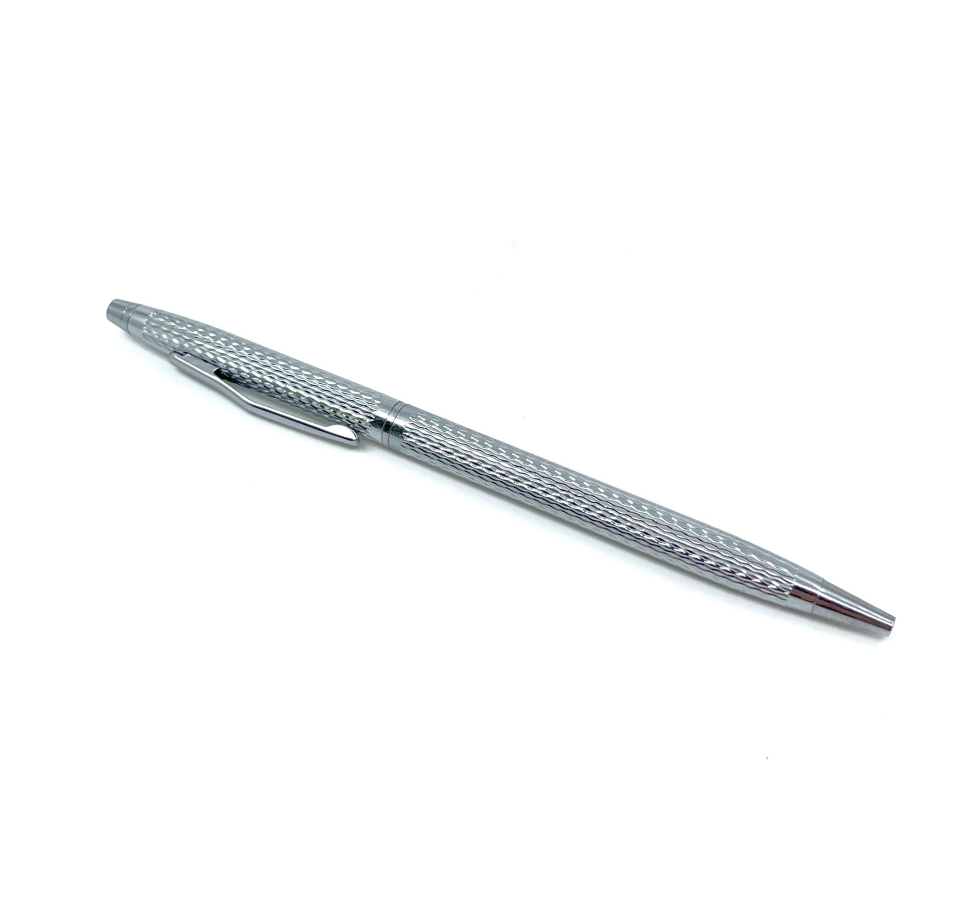 Premium Metal Roller Tükenmez Kalem - Parlak Krom