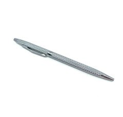 Premium Metal Roller Tükenmez Kalem - Parlak Krom