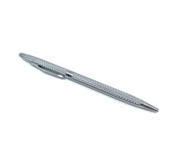 Premium Metal Roller Tükenmez Kalem - Parlak Krom