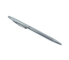 Premium Metal Roller Tükenmez Kalem - Parlak Krom
