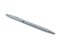 Premium Metal Roller Tükenmez Kalem - Parlak Krom