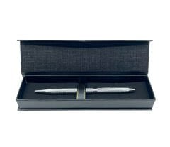 Premium Metal Roller Tükenmez Kalem - Parlak Krom