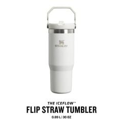 Stanley The IceFlow Flip Straw Pipetli Termos Bardak 0,89 LT (30 OZ) - Frost