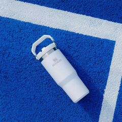 Stanley The IceFlow Flip Straw Pipetli Termos Bardak 0,89 LT (30 OZ) - Frost