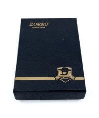 Zorro 582 Rustik Serisi - Altın Sarısı Benzinli Çakmak