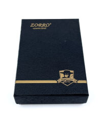 Zorro 582 Rustik Serisi - Altın Sarısı Benzinli Çakmak