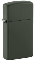 Zippo Slim Green Matte Dizayn