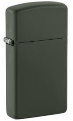 Zippo Slim Green Matte Dizayn