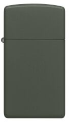 Zippo Slim Green Matte Dizayn