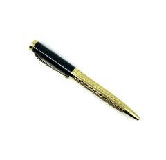 Premium Metal Roller Tükenmez Jumbo Kalem - Gold/Siyah
