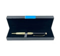 Premium Metal Roller Tükenmez Jumbo Kalem - Gold/Siyah