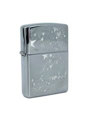 Zippo High Polish Chrome Hollywood Dizayn Çakmak