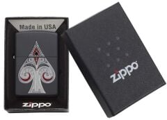 Zippo Maça Amblem Çakmak