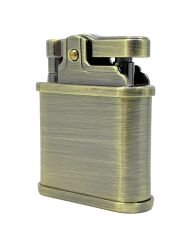 Zorro 582 Rustik Serisi - Antik Sarı Benzinli Çakmak