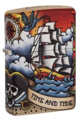 Zippo Nautical Tattoo Design Çakmak