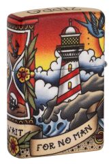 Zippo Nautical Tattoo Design Çakmak