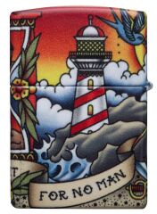 Zippo Nautical Tattoo Design Çakmak