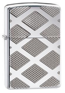 Zippo Carved Diamond Armor Case Çakmak