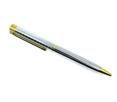 Premium Metal Roller Tükenmez Kalem - Gold/Chrome