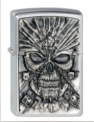 Zippo Death Mask Emblem Dizayn
