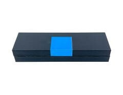 Premium Metal Roller Tükenmez Kalem Siyah Kapaklı - Gold