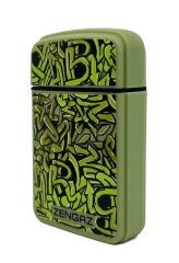 Zengaz Cool Tasarım Jet Alev Çakmak - Graffiti Series