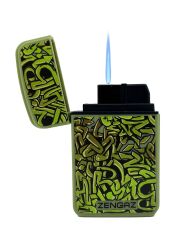 Zengaz Cool Tasarım Jet Alev Çakmak - Graffiti Series