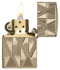 Zippo Luxury Diamonds Design Gold Plated Çakmak