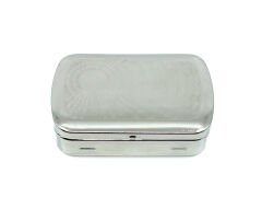 Cool Gümüş Renk Tütün Tabakası