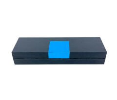 Premium Metal Roller Tükenmez Kalem Siyah Kapaklı - Siyah