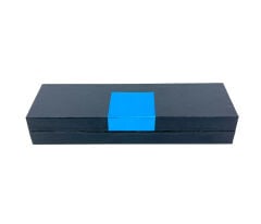 Premium Metal Roller Tükenmez Kalem Siyah Kapaklı - Siyah