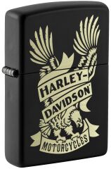 Zippo Harley Davidson Eagle Dizayn Çakmak