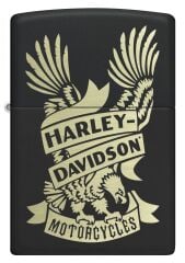 Zippo Harley Davidson Eagle Dizayn Çakmak