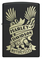 Zippo Harley Davidson Eagle Dizayn Çakmak