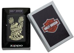 Zippo Harley Davidson Eagle Dizayn Çakmak