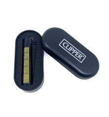 Clipper Metal Özel Elegant Serisi Çakmak - Golden Labyrinth
