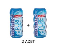 Mentos Pure Fresh Nane Aromalı Sakız - Şekersiz(Tatlandırıcılı) 30g (2 ADET)