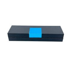 Premium Metal Roller Gümüş Renk Tükenmez Kalem - Siyah Kapak