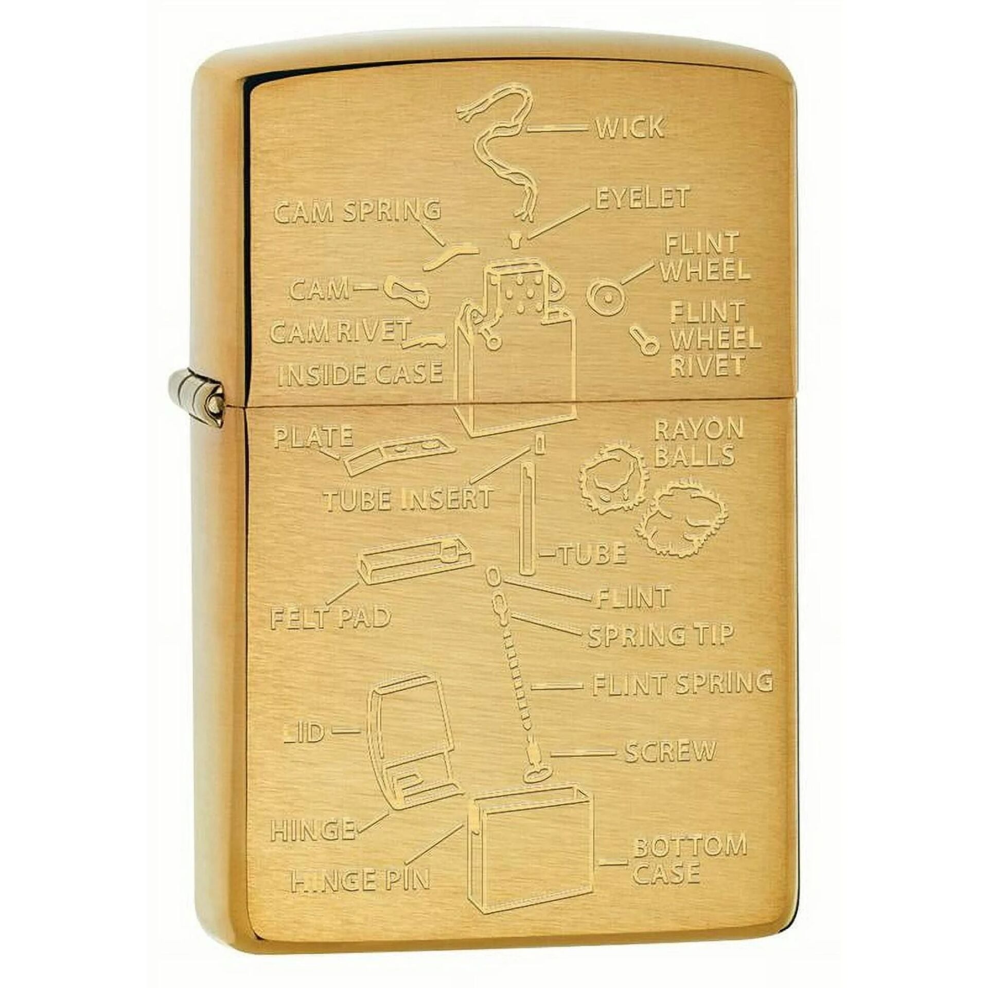 Zippo Anatomy Of Zippo Lighter Dizayn Çakmak