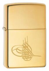 Zippo Gold Tuğra Dizayn Çakmak