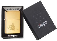 Zippo Gold Tuğra Dizayn Çakmak