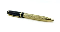 Premium Metal Roller Altın Rengi-Siyah Tükenmez Kalem