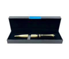 Premium Metal Roller Altın Rengi-Siyah Tükenmez Kalem