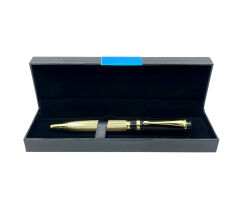 Premium Metal Roller Altın Rengi-Siyah Tükenmez Kalem