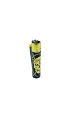 Clipper Deadly Chains Serisi Metal Çakmak - Gold