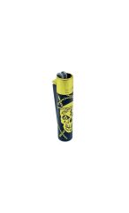 Clipper Deadly Chains Serisi Metal Çakmak - Gold