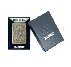 Zippo American Cowboys Dizayn Çakmak