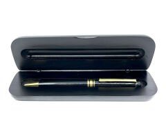 Bambu Kalem Ahşap Kutulu - Siyah