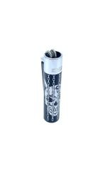 Clipper Deadly Chains Serisi Metal Çakmak - Silver