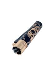 Clipper Deadly Chains Serisi Metal Çakmak - Rose Gold